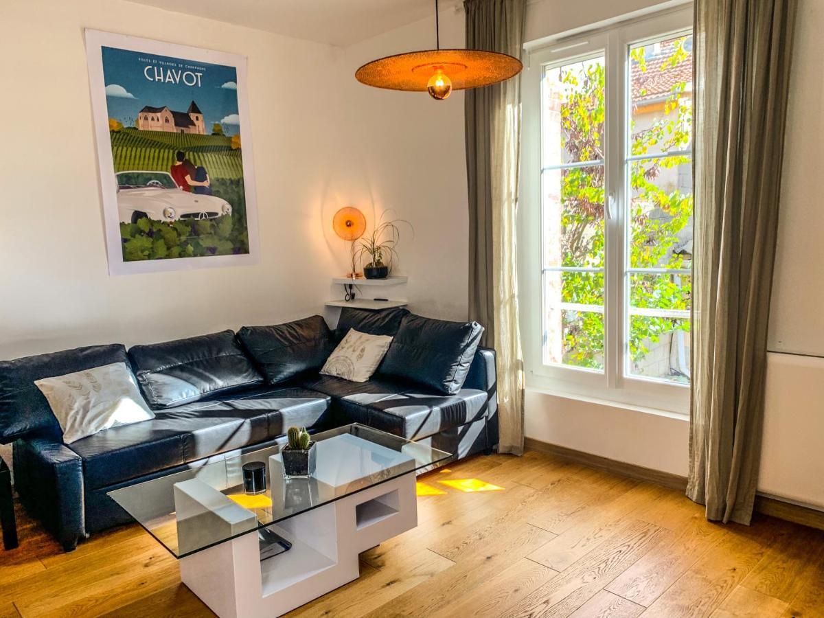 Maisonnette Du Coteau Ouest - Jardin Et Terrasse - Epernay Villa Eksteriør bilde